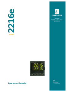 2216e Programmer/Controller Data Sheet