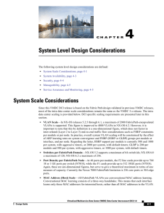 System Level Design Considerations