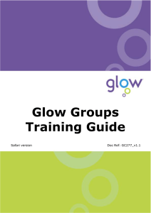 Glow Groups - Training Guide - Safari - GC277_v1 1
