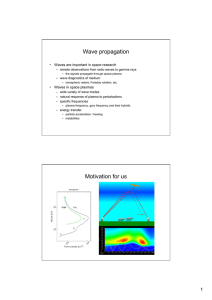 4. Wave propagation (cold plasma)