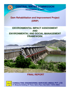 ESMF Report - Central Water Commission