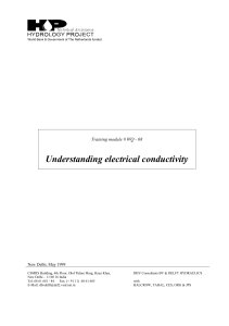 Understanding electrical conductivity