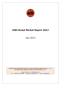 AIBI Bread Market Report 2012 July 2013