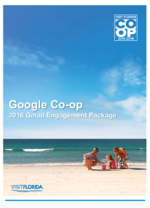 Google Co-op - Visit Florida