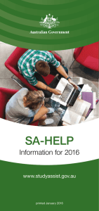 SA - HELP 2016 Booklet