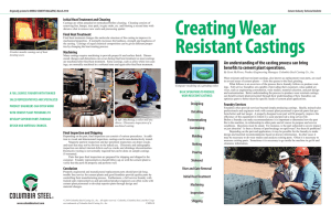Creating Wear Resistant Castings - Columbia Steel Casting Co., Inc.