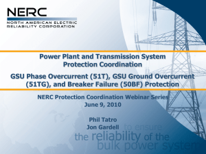 Power Plant And Transmission System Protection