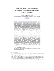 Designing dielectric resonators