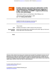 to the core phenotype major contribution of EHMT1