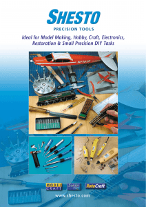 Ideal For Model Making, Hobby,Craft, Electronics, Restoration