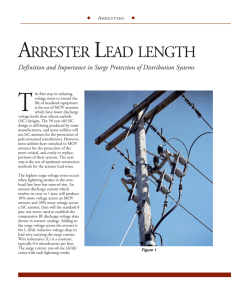 arrester lead length - Hubbell Power Systems