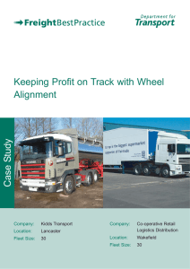 Keeping Profit on Track with Wheel Alignment