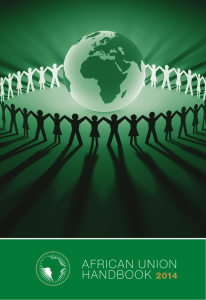 The African Union Handbook 2014 ( AU , January 2014)