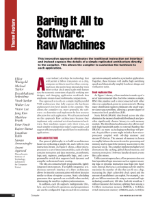 Baring It All to Software: Raw Machines