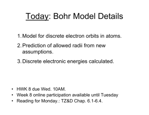 Bohr Model 2