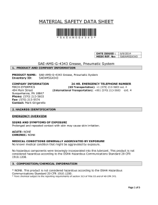 MSDS SAE-AMS-G-4343 - mach