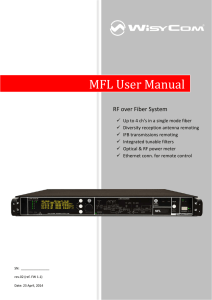 MFL User Manual