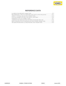 reference data - Hubbell Power Systems