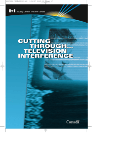 Cutting Through…Television Interference