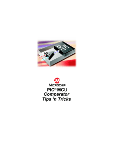 PIC MCU Comparator Tips n Tricks