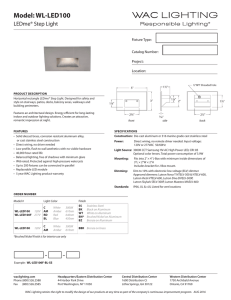 Spec Sheet - WAC Lighting