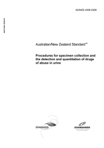 Standard AS/NZS 4308:2008