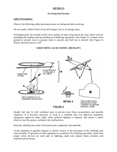 METRO 23 Servicing Fuel System Safety Precautions: Observe the