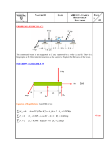 Solution Hw6 - Mechanical and Mechatronics Engineering
