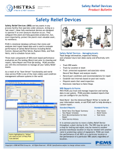 Safety Relief Devices
