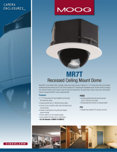 Recessed Ceiling Mount Dome