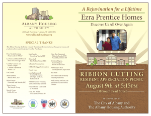 Ezra Prentice Homes - Albany Housing Authority