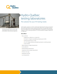 The solution for your HV testing needs  - Hydro
