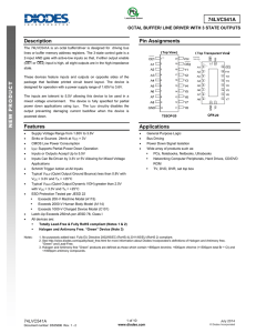 74LVC541A - Diodes Incorporated