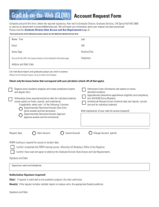 PDF: Glow Account Request Form