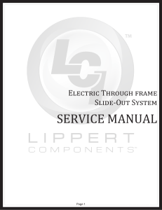 service manual - Lippert Components