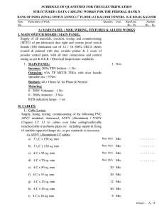 1 Nos. Incomer - Bank Of India