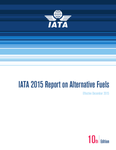 IATA 2015 Report on Alternative Fuels