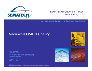 Advanced CMOS Scaling
