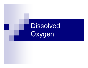 Dissolved Oxygen - Oregon State University