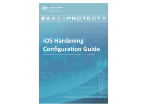 iOS Hardening Configuration Guide