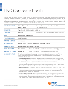PNC Corporate Profile