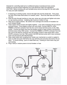 Intended for controlling itself and an additional keyless incandescent