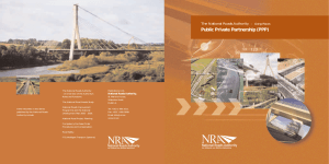 Public Private Partnership (PPP) - Transport Infrastructure Ireland