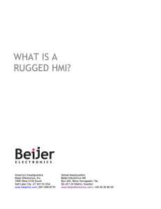 what is a rugged hmi?