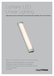 Lumaris® LED Linear Lighting
