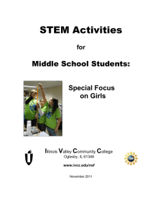 Handbook of STEM Activities for Middle School