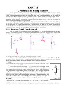 PART 11 Creating and Using Netlists - Rose