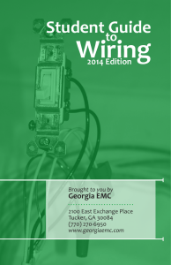 Student Guide to Wiring