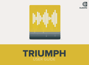 user guide - Audiofile Engineering