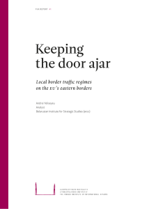 Keeping the door ajar - Ulkopoliittinen instituutti